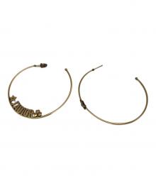 Christian Dior（クリスチャン ディオール）の古着「J‘ADIOR ジャディオール ロゴ フープピアス」