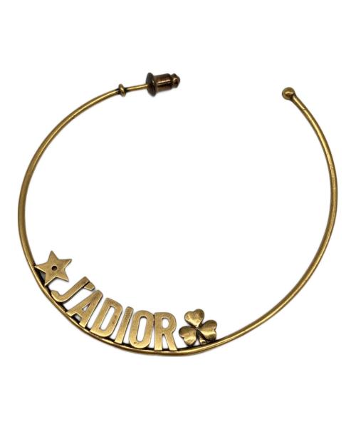 Christian Dior（クリスチャン ディオール）Christian Dior (クリスチャン ディオール) J‘ADIOR ジャディオール ロゴ フープピアスの古着・服飾アイテム