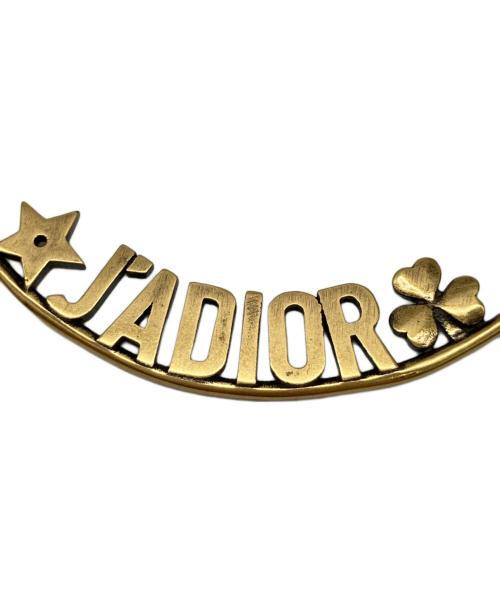 Christian Dior（クリスチャン ディオール）Christian Dior (クリスチャン ディオール) J‘ADIOR ジャディオール ロゴ フープピアスの古着・服飾アイテム