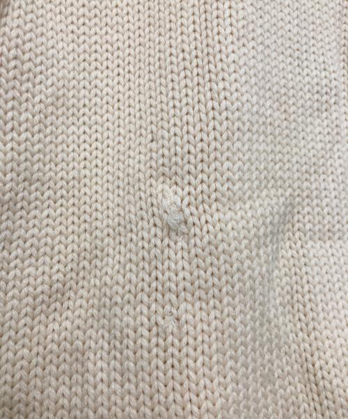 VENUS KNITTING MILLS INC（ビーナス）VENUS KNITTING MILLS INC (ビーナス) 50sレタードニットカーディガン ベージュ サイズ:不明の古着・服飾アイテム