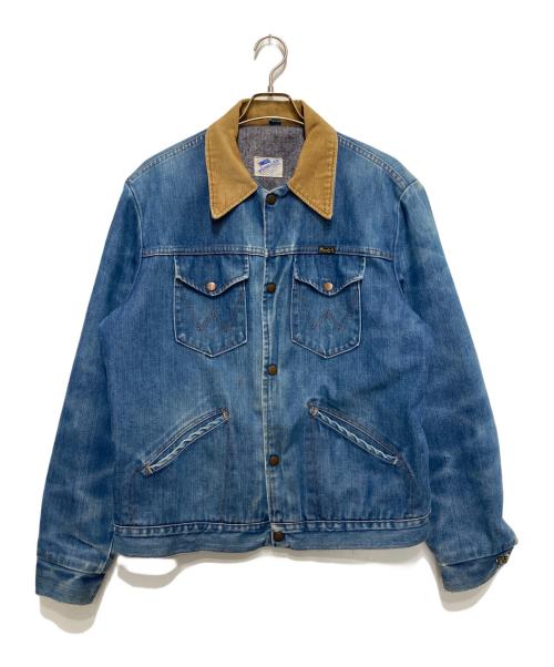 Wrangler（ラングラー）Wrangler (ラングラー) ブランケットジャケット インディゴ サイズ:不明の古着・服飾アイテム