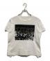sacai（サカイ）の古着「スタッズジップTシャツ」｜ホワイト