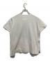 sacai (サカイ) スタッズジップTシャツ ホワイト サイズ:1：6000円