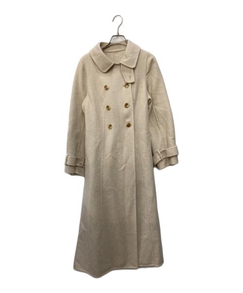 HER LIP TO（ハーリップトゥ）Her lip to (ハーリップトゥ) SIENA RIVER LONG COAT アイボリー サイズ:Sの古着・服飾アイテム