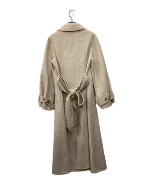 HER LIP TO（ハーリップトゥ）Her lip to (ハーリップトゥ) SIENA RIVER LONG COAT アイボリー サイズ:Sの古着・服飾アイテム