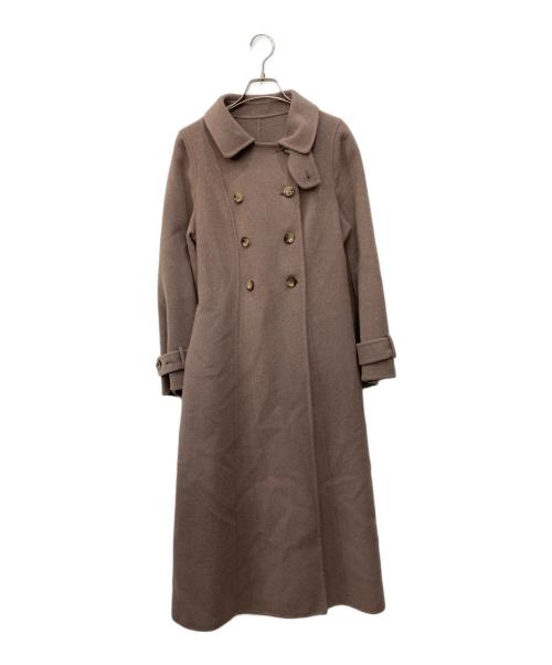HER LIP TO（ハーリップトゥ）Her lip to (ハーリップトゥ) Siena River Long Coat ブラウン サイズ:Sの古着・服飾アイテム