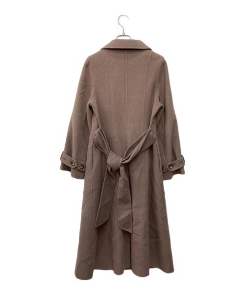 HER LIP TO（ハーリップトゥ）Her lip to (ハーリップトゥ) Siena River Long Coat ブラウン サイズ:Sの古着・服飾アイテム