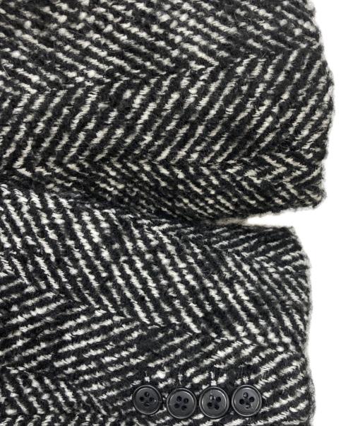 HER LIP TO（ハーリップトゥ）Her lip to (ハーリップトゥ) Herringbone Wool-Blend Classic Coat ブラック サイズ:Mの古着・服飾アイテム