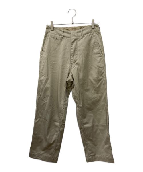 nanamica（ナナミカ）nanamica (ナナミカ) Wide Chino Pants ベージュ サイズ:Sの古着・服飾アイテム