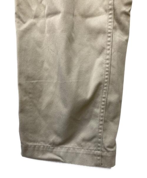 nanamica（ナナミカ）nanamica (ナナミカ) Wide Chino Pants ベージュ サイズ:Sの古着・服飾アイテム