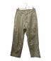nanamica（ナナミカ）の古着「Wide Chino Pants」｜ベージュ