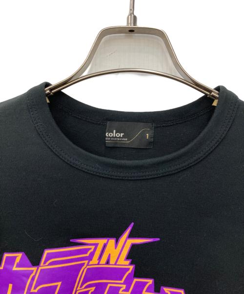 KOLOR（カラー）KOLOR (カラー) カラーザトーキョーロゴTシャツ ブラック サイズ:1の古着・服飾アイテム