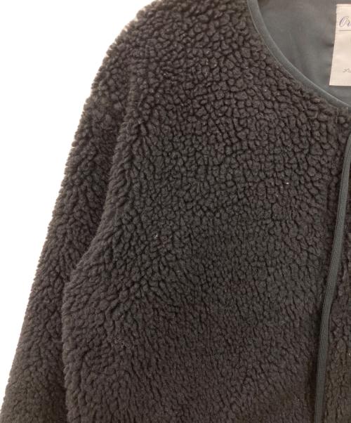 ORCIVAL（オーシバル）ORCIVAL (オーシバル) フリースジャケット ブラック サイズ:1の古着・服飾アイテム