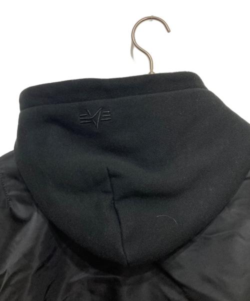 ALPHA（アルファ）ALPHA (アルファ) 3way リバーシブル フライトジャケット ブラック サイズ:Lの古着・服飾アイテム