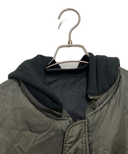 ALPHA（アルファ）ALPHA (アルファ) 3way リバーシブル フライトジャケット ブラック サイズ:Lの古着・服飾アイテム