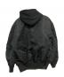 ALPHA (アルファ) 3way リバーシブル フライトジャケット ブラック サイズ:L：5000円