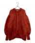 CLANE（クラネ）の古着「COLOR MOHAIR SHAGGY CARDIGAN」｜レッド