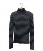 ISSEY MIYAKEイッセイミヤケ）の古着「プリーツカットソー」｜ブラック