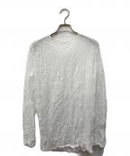 ISSEY MIYAKEイッセイミヤケ）の古着「プリーツカットソー」｜ホワイト