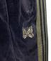 中古・古着 Needles (ニードルズ) ベロアトラックパンツ Narrow Track Pant ネイビー サイズ:M：8000円
