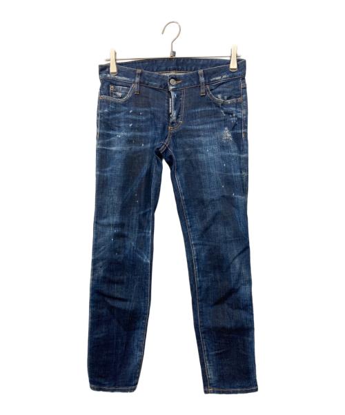 DSQUARED2（ディースクエアード）DSQUARED2 (ディースクエアード) デニムパンツ Jeans Jennifer インディゴ サイズ:38の古着・服飾アイテム