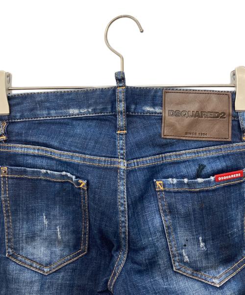 DSQUARED2（ディースクエアード）DSQUARED2 (ディースクエアード) デニムパンツ Jeans Jennifer インディゴ サイズ:38の古着・服飾アイテム