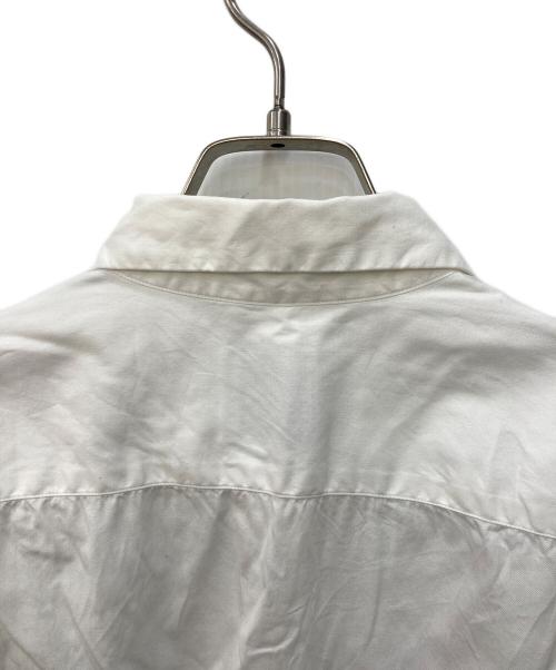 PAUL SMITH（ポールスミス）Paul Smith (ポールスミス) マルチストライプ刺繍シャツ ホワイト サイズ:Mの古着・服飾アイテム