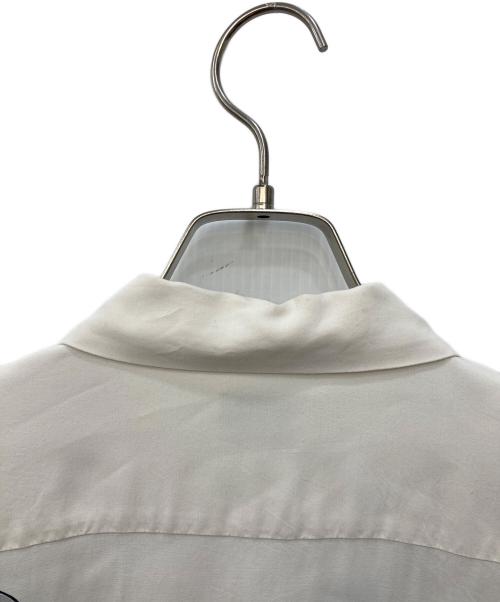 gold（ゴールド）gold (ゴールド) MONOTONE RATTLE SNAKE” OPEN SHIRT GOLD ホワイト サイズ:Mの古着・服飾アイテム