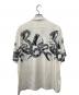 gold (ゴールド) MONOTONE RATTLE SNAKE” OPEN SHIRT GOLD ホワイト サイズ:M：18000円