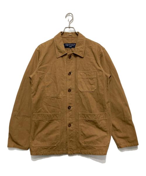COMME des GARCONS HOMME（コムデギャルソン オム）COMME des GARCONS HOMME (コムデギャルソン オム) カバーオール ブラウン サイズ:Lの古着・服飾アイテム