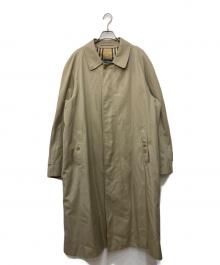 Burberry's（バーバリー）の古着「裏ノヴァチェックステンカラーコート」｜ベージュ