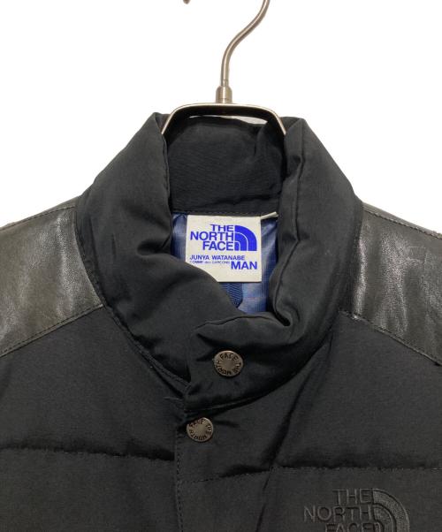 JUNYA WATANABE COMME des GARCONS（ジュンヤワタナベ コムデギャルソン）JUNYA WATANABE COMME des GARCONS ((ジュンヤワタナベ コムデギャルソン) THE NORTH FACE (ザ ノース フェイス) ダウンベスト ブラック サイズ:Sの古着・服飾アイテム