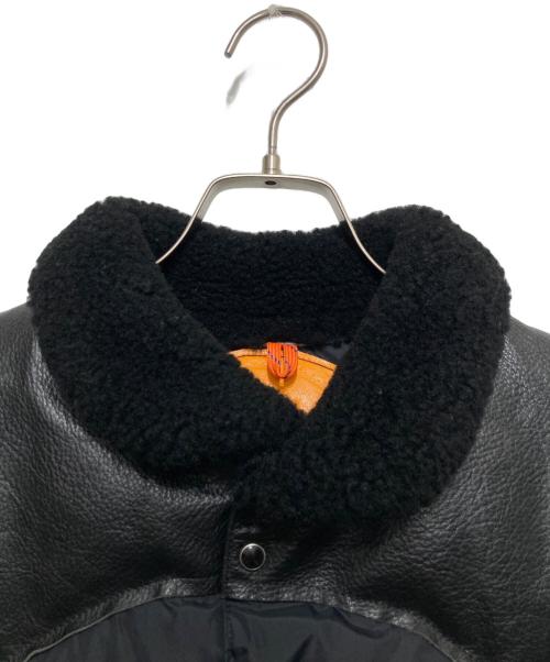 BEAMS（ビームス）BEAMS (ビームス) RockyMountainFeatherBed (ロッキーマウンテンフェザーベッド) ダウンベスト ブラック サイズ:38の古着・服飾アイテム