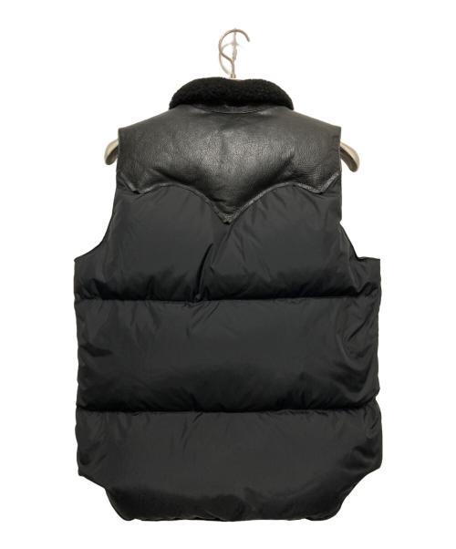 BEAMS（ビームス）BEAMS (ビームス) RockyMountainFeatherBed (ロッキーマウンテンフェザーベッド) ダウンベスト ブラック サイズ:38の古着・服飾アイテム