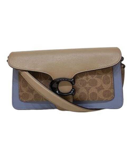COACH（コーチ）COACH (コーチ) シグネチャー2WAYバッグ ベージュの古着・服飾アイテム
