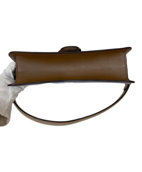 COACH（コーチ）COACH (コーチ) シグネチャー2WAYバッグ ベージュの古着・服飾アイテム