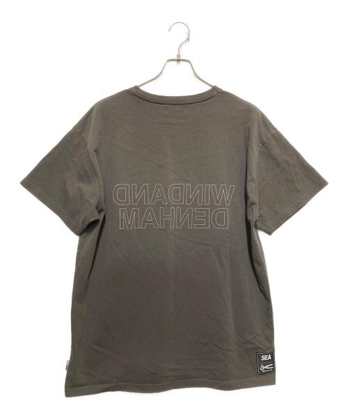 WIND AND SEA（ウィンダンシー）WIND AND SEA (ウィンダンシー) Denham (デンハム) 半袖Tシャツ グレー サイズ:Mの古着・服飾アイテム