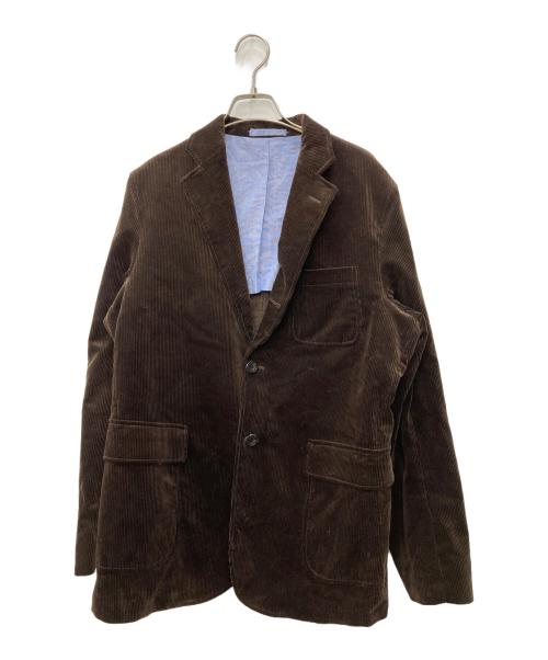 BEAMS PLUS（ビームスプラス）BEAMS PLUS (ビームスプラス) 3B Jacket Corduroy ブラウン サイズ:Ｌの古着・服飾アイテム
