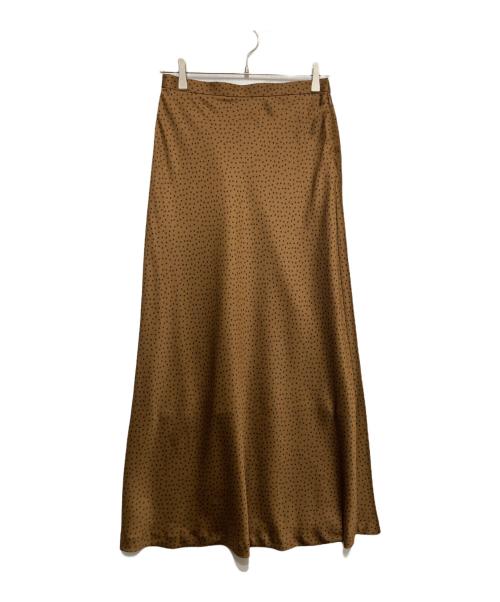 RIVE DROITE（リヴドロワ）RIVE DROITE (リヴドロワ) ドットスカート ブラウン サイズ:Ⅿの古着・服飾アイテム