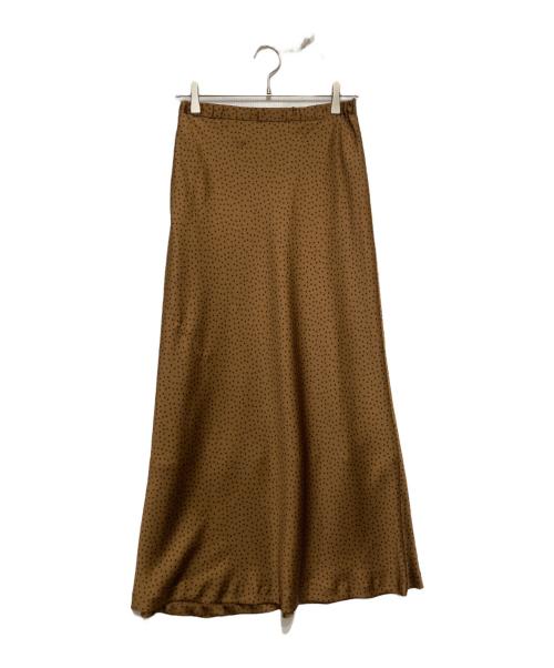 RIVE DROITE（リヴドロワ）RIVE DROITE (リヴドロワ) ドットスカート ブラウン サイズ:Ⅿの古着・服飾アイテム