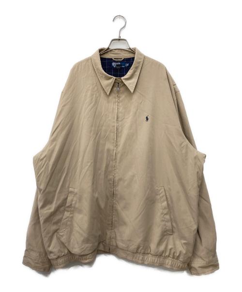 POLO RALPH LAUREN（ポロ・ラルフローレン）POLO RALPH LAUREN (ポロ・ラルフローレン) スイングトップ ベージュ サイズ:3XLの古着・服飾アイテム