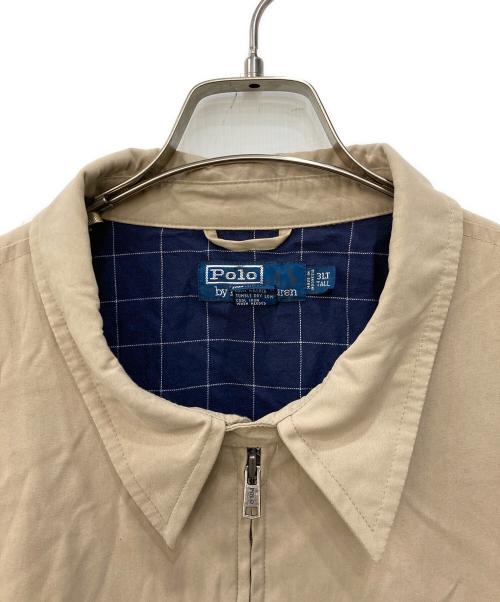 POLO RALPH LAUREN（ポロ・ラルフローレン）POLO RALPH LAUREN (ポロ・ラルフローレン) スイングトップ ベージュ サイズ:3XLの古着・服飾アイテム