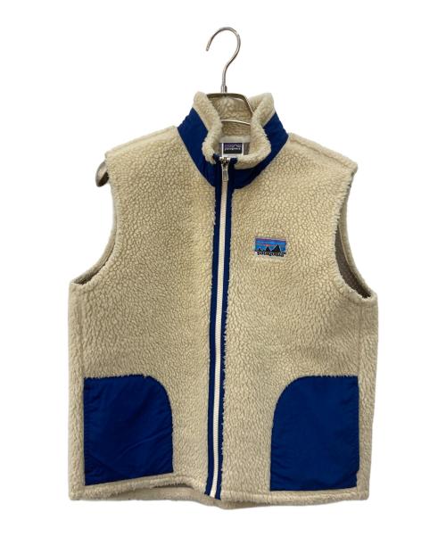 Patagonia（パタゴニア）Patagonia (パタゴニア) レトロX フリース ベスト アイボリー サイズ:Lの古着・服飾アイテム
