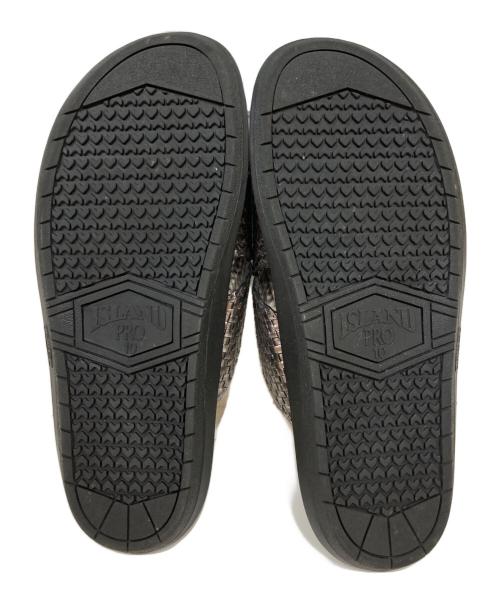 ISLAND SLIPPER（アイランドスリッパ）ISLAND SLIPPER (アイランドスリッパ) クロスストライップメッシュサンダル ブラック サイズ:10の古着・服飾アイテム