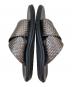 中古・古着 ISLAND SLIPPER (アイランドスリッパ) クロスストライップメッシュサンダル ブラック サイズ:10：12000円