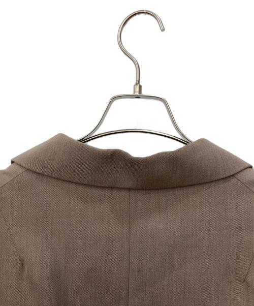 TOMORROW LAND（トゥモローランド）TOMORROW LAND (トゥモローランド) ウールレーヨンダブル4Bテーラードジャケット ベージュ サイズ:Sの古着・服飾アイテム