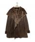 VINCE（ヴィンス）の古着「ムートンコート」｜ブラウン