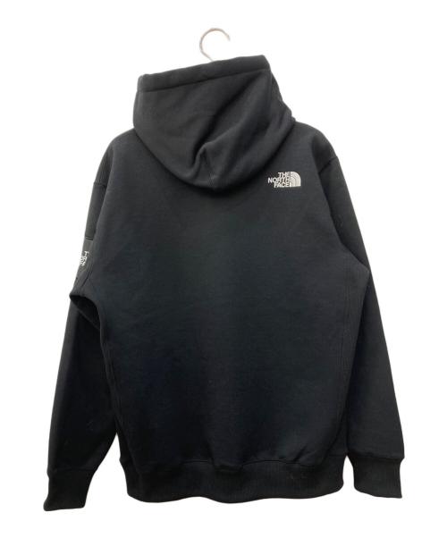 THE NORTH FACE（ザ ノース フェイス）THE NORTH FACE (ザ ノース フェイス) SQUARE LOGO HOODIE ブラック サイズ:Sの古着・服飾アイテム