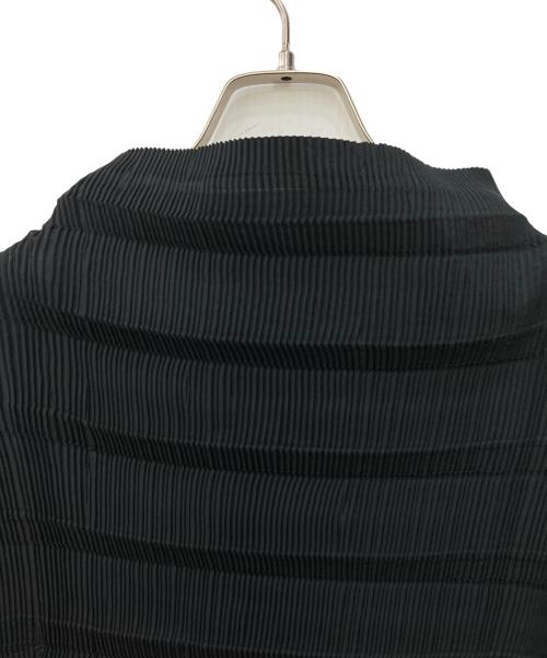 ISSEY MIYAKE（イッセイミヤケ）ISSEY MIYAKE (イッセイミヤケ) ロングカーディガン ブラック サイズ:Mの古着・服飾アイテム