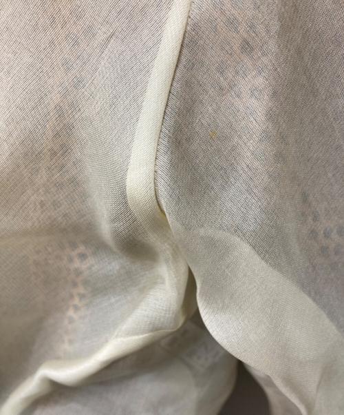 GIANFRANCO FERRE（ジャンフランコフェレ）GIANFRANCO FERRE (ジャンフランコフェレ) シアーシャツ ベージュ サイズ:40の古着・服飾アイテム